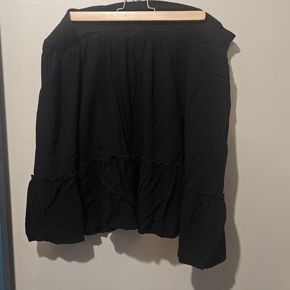 Torrid Black A-Line Skirt